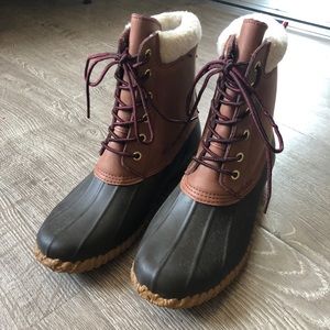 Tommy Hilfiger Waterproof Leather Boots